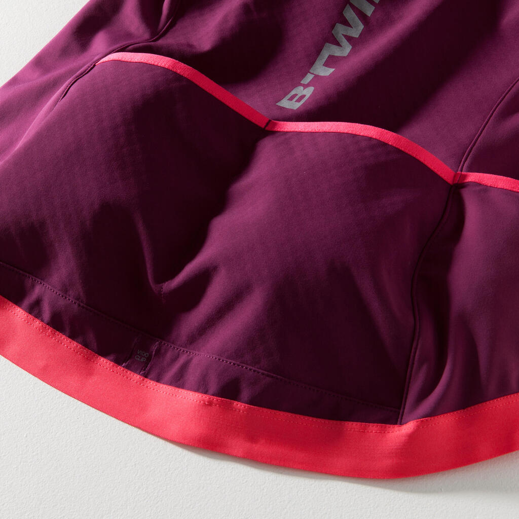 500 Women's Cycling Jacket - Purple/Pink