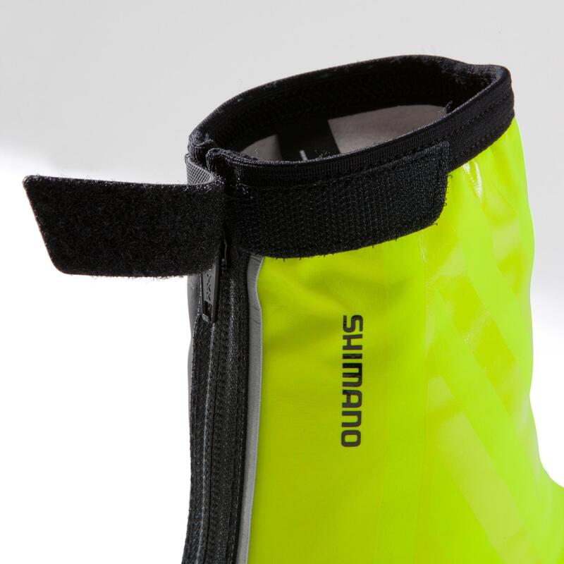 Protecţii Încălţăminte ciclism pe șosea Shimano S1100R H2O Galben Fluo