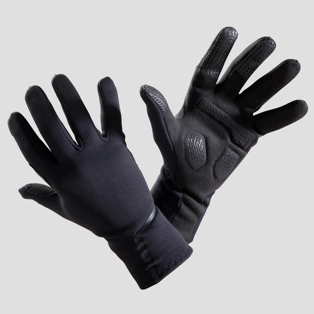 Fahrrad-Winterhandschuhe 500 neongelb