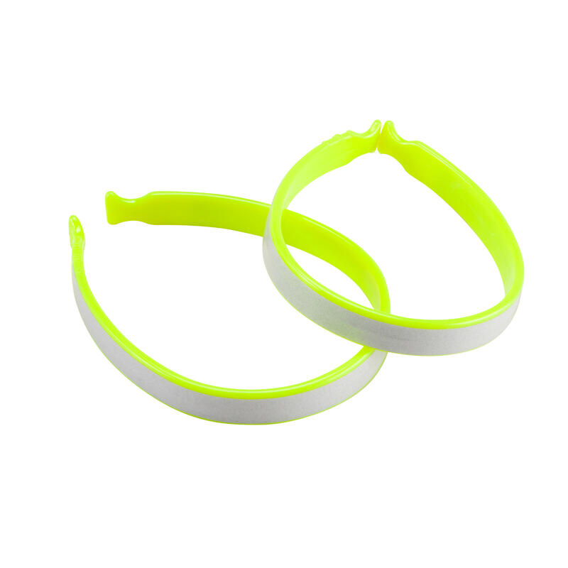 SERRE PANTALON VÉLO JAUNE 500 CLIPSABLE SERRE PANTALON VÉLO JAUNE 500 CLIPSABLE