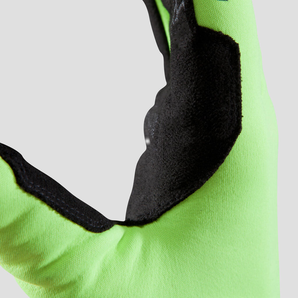 Fahrrad-Winterhandschuhe 500 neongelb