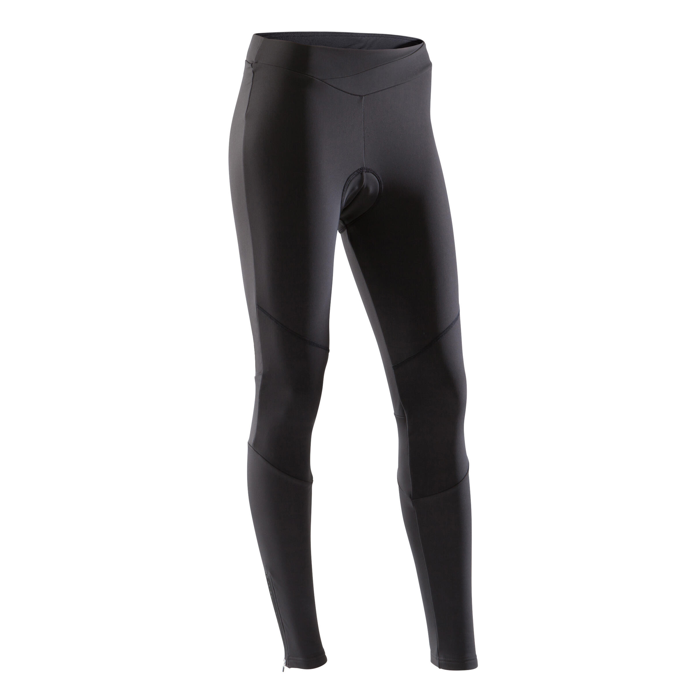 TRIBAN RC500 Women's Winter Road Cycling Tights - Black