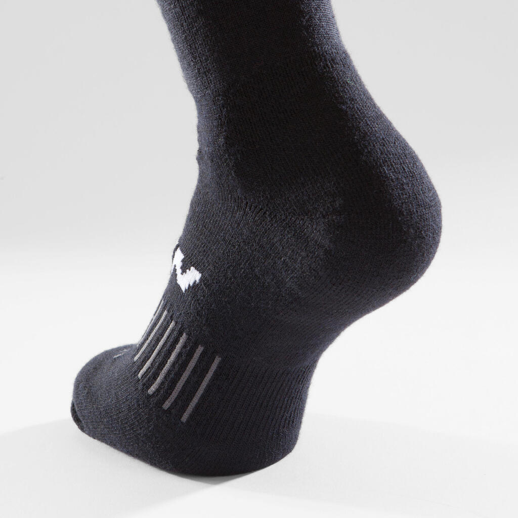 900 Winter Cycling Socks - Black/Yellow