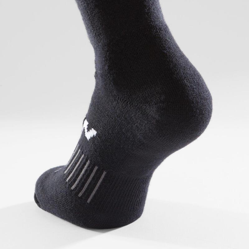 CHAUSSETTES VELO 900 HIVER NOIR JAUNE