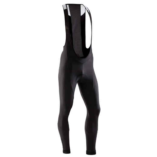 
      500 Cold Weather Long Road Cycling Bib Tights - Black
  