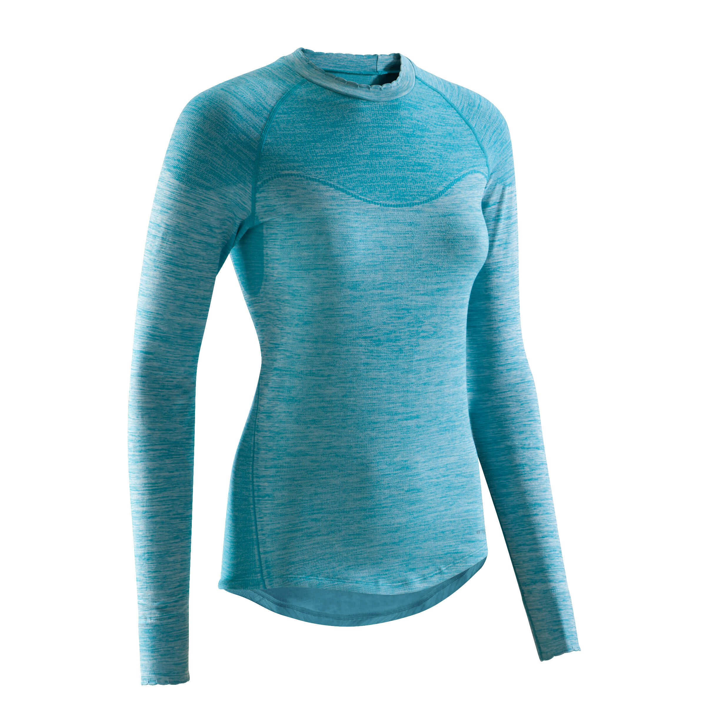 VAN RYSEL 500 Women's Cycling Long-Sleeved Base Layer - Blue