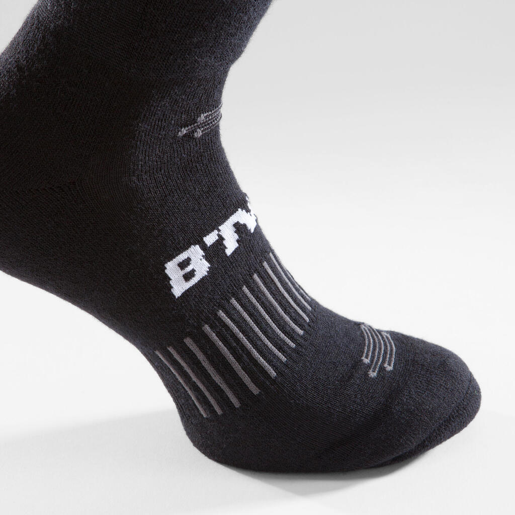 900 Winter Cycling Socks - Black/Yellow