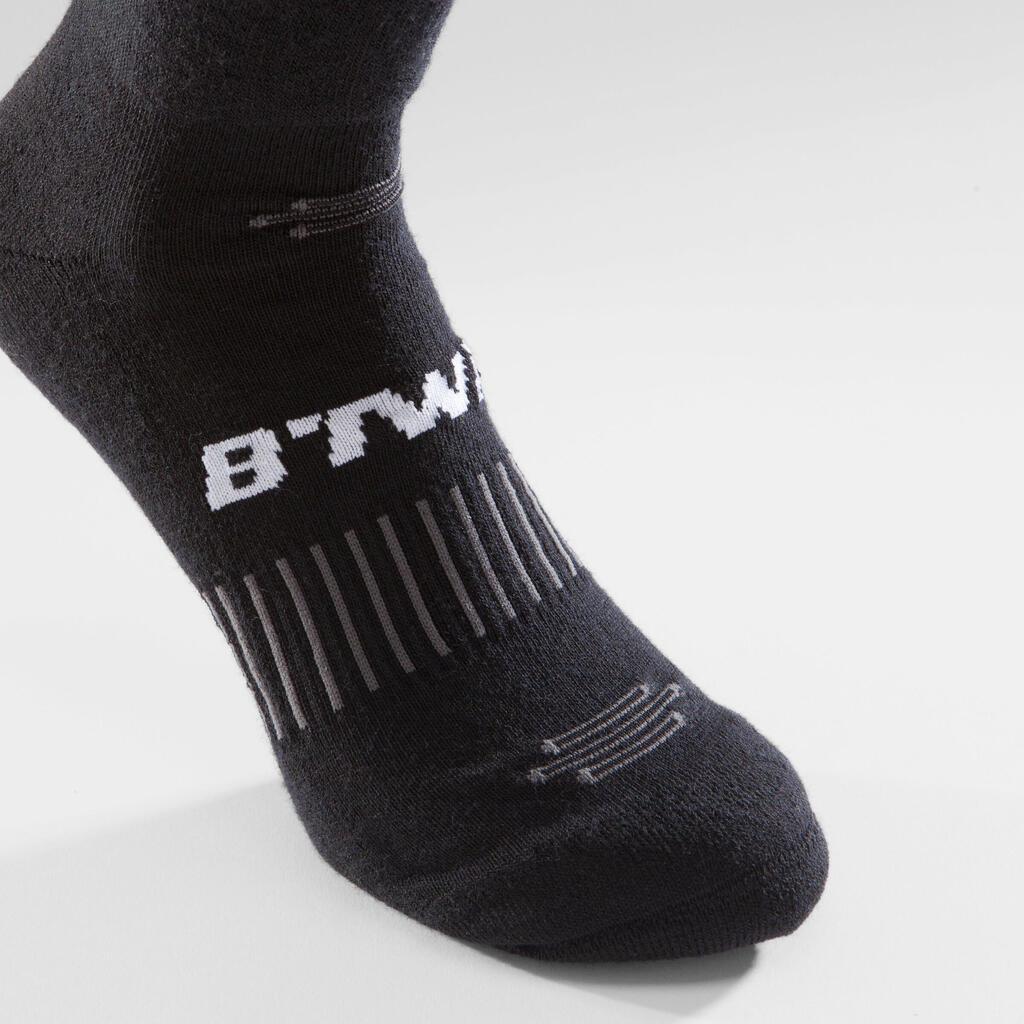 900 Winter Cycling Socks - Black/Yellow