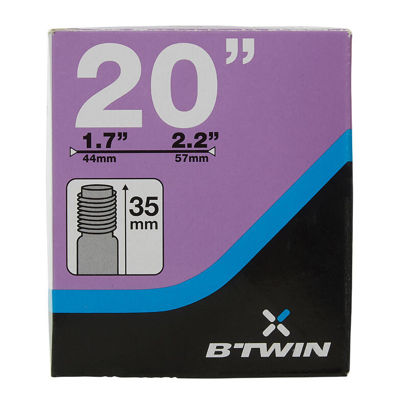 20" 1.7 to 2.2 Schrader Valve Inner Tube 20" 1.7 to 2.2 Schrader Valve Inner Tube