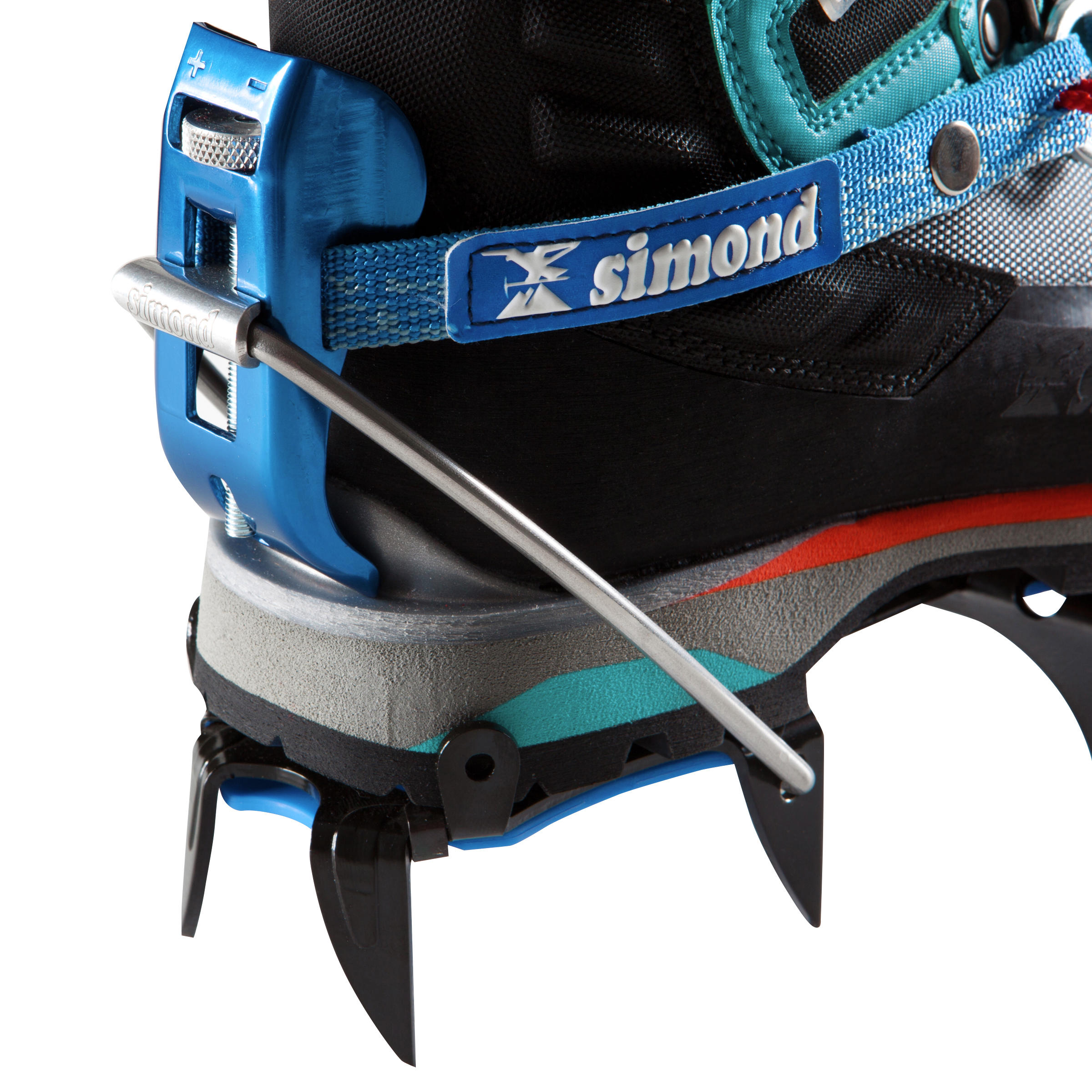 Women's 3 seasons mountaineering boots - ALPINISM LIGHT turquoise 11/16