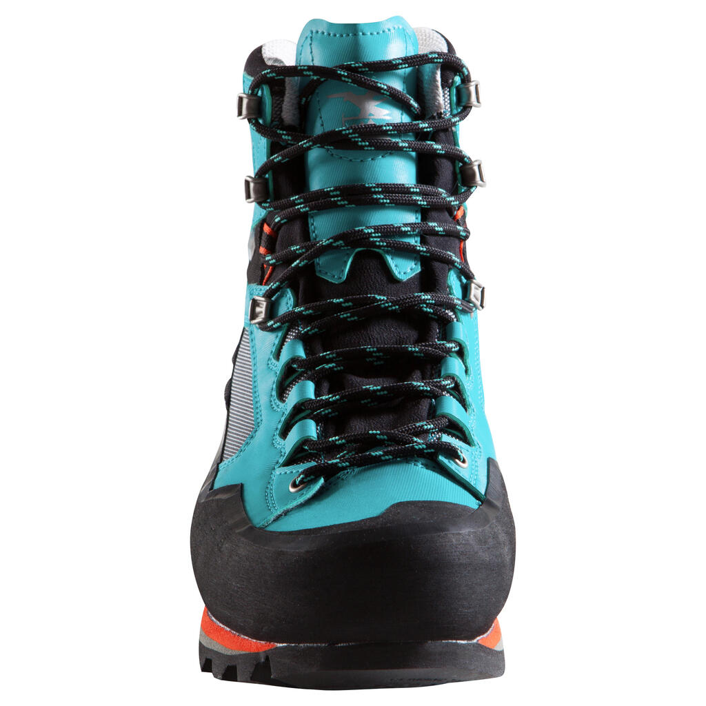 Women's 3 seasons mountaineering boots - ALPINISM LIGHT turquoise