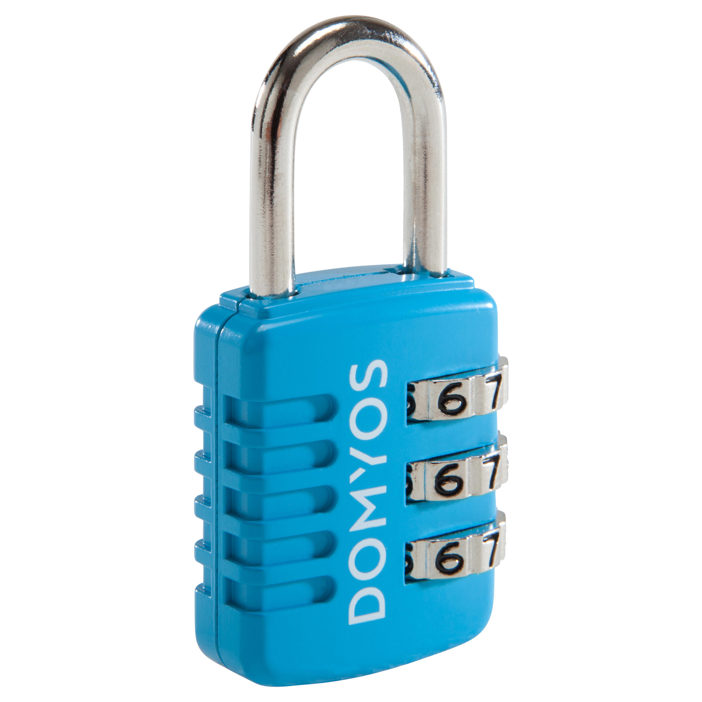 

Combination Padlock - Blue By DOMYOS | Decathlon