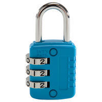 מנעול קומבינציה - כחול