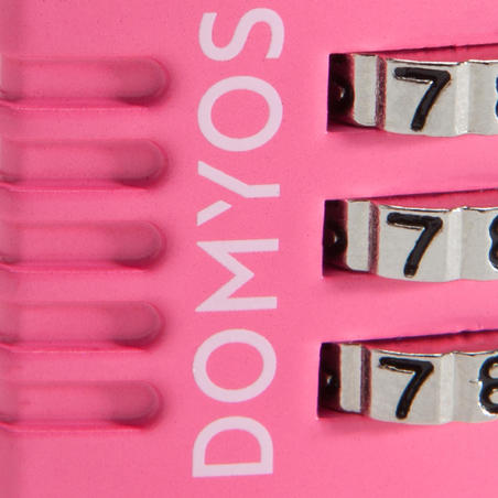 מנעול קומבינציה - ורוד