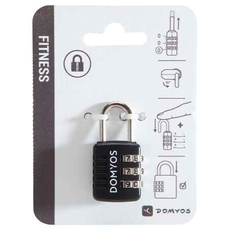 Combination Padlock - Black