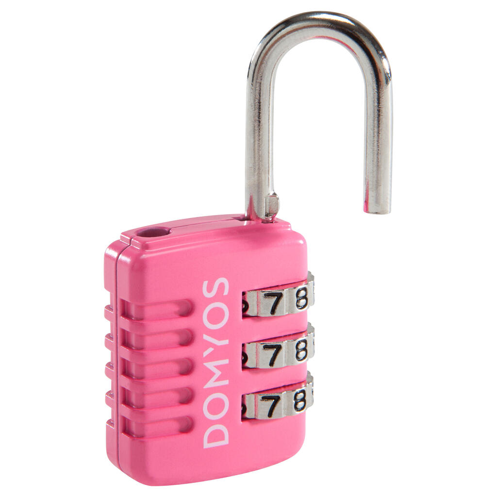 Combination Padlock - Pink