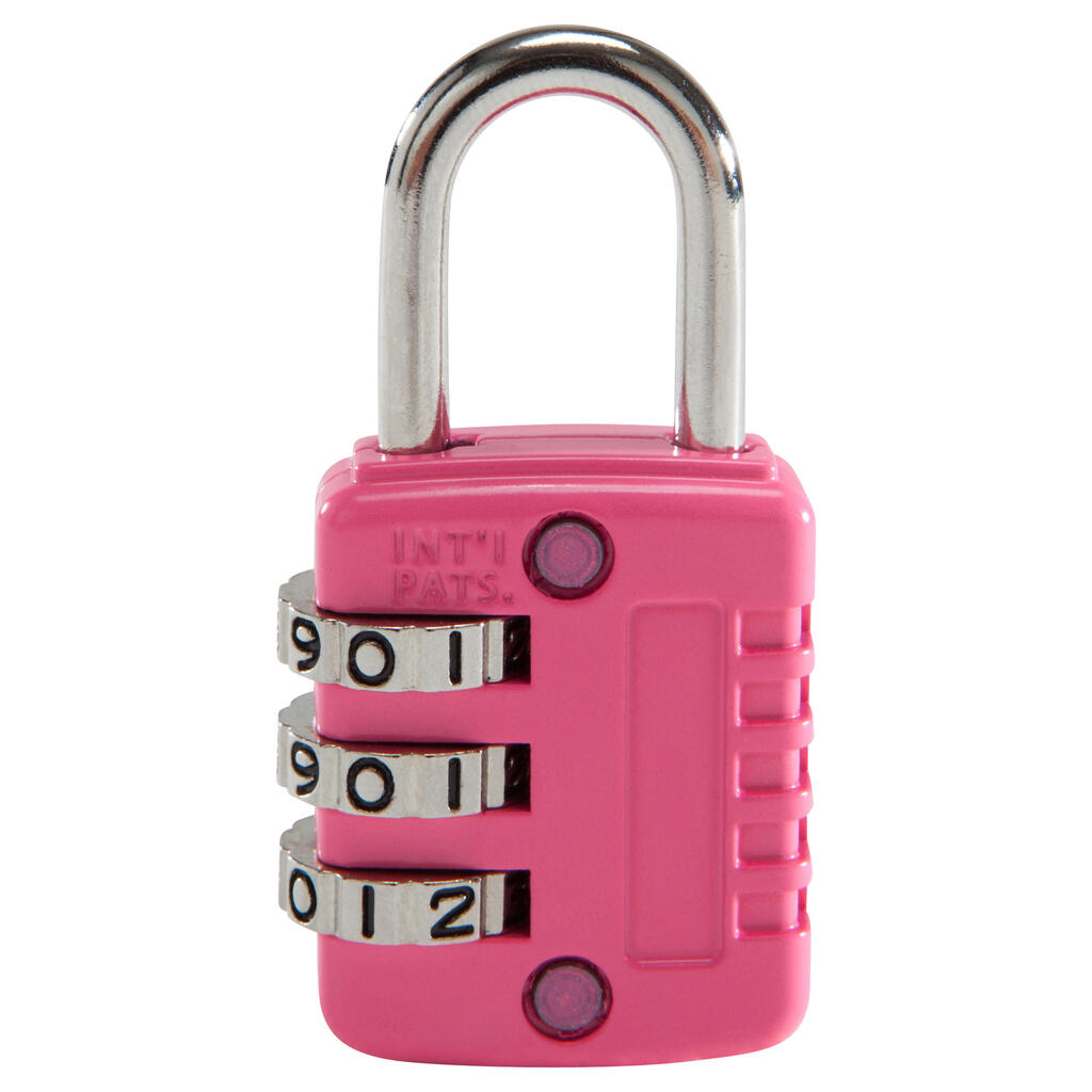 Combination Padlock - Pink