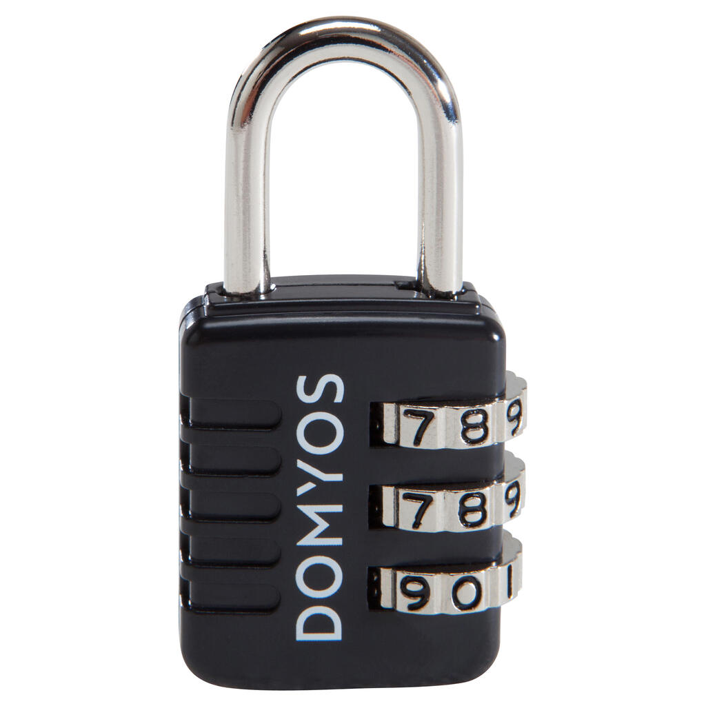 Combination padlock - black