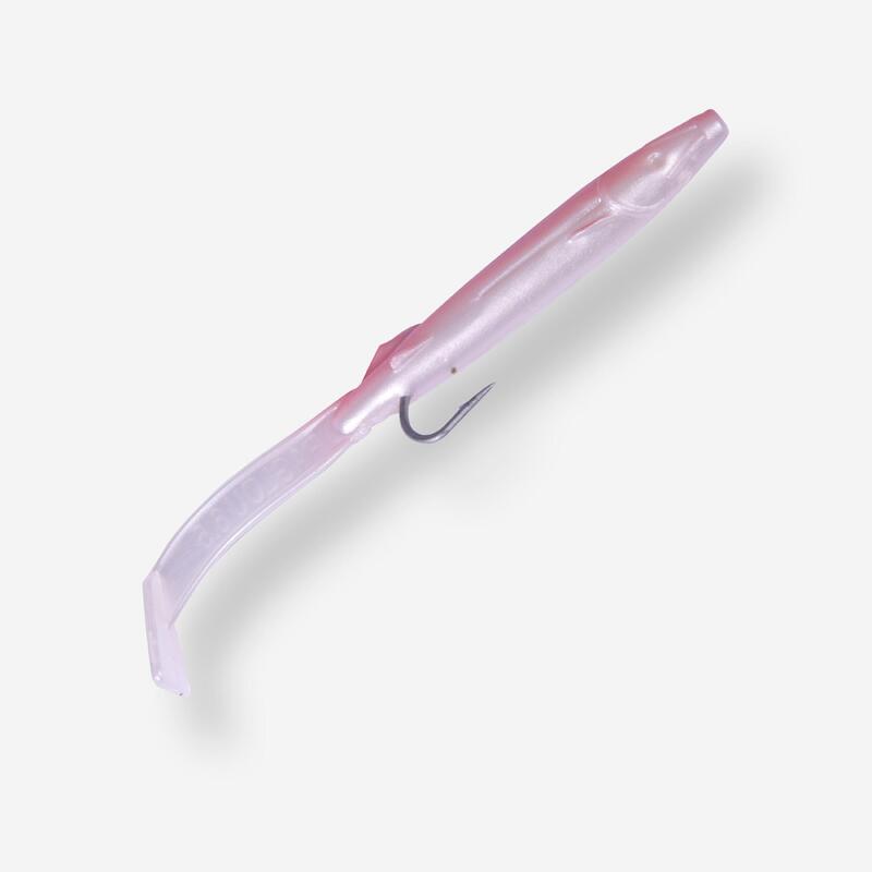 Kunstaas plug Pearly Pink 8,5 cm x12 voor zeehengelen