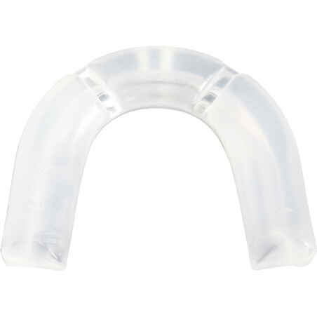 Size M Transparent Rugby Mouthguard R100