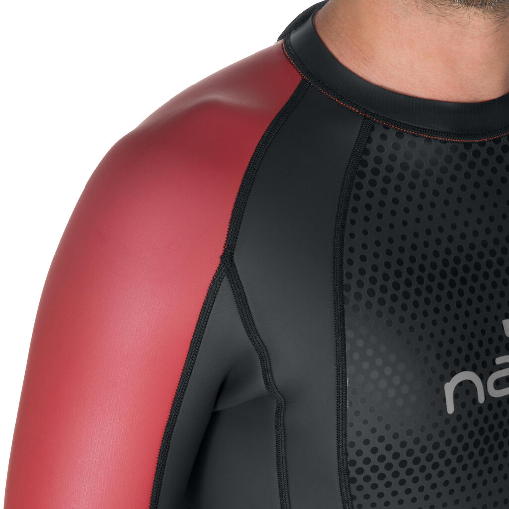 MEN'S OPEN-WATER SWIMMING NEOPRENE GLIDESKIN WETSUIT OWS 2/2 mm