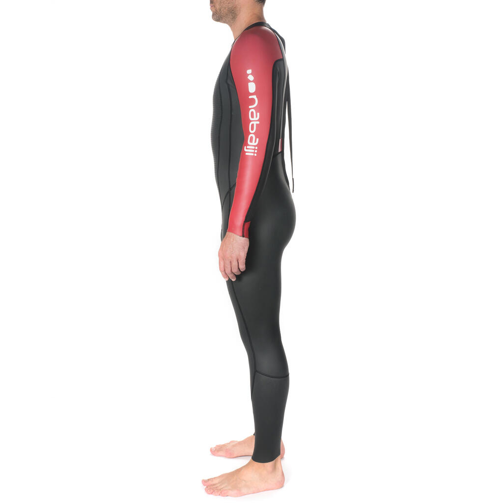 MEN'S OPEN-WATER SWIMMING NEOPRENE GLIDESKIN WETSUIT OWS 2/2 mm