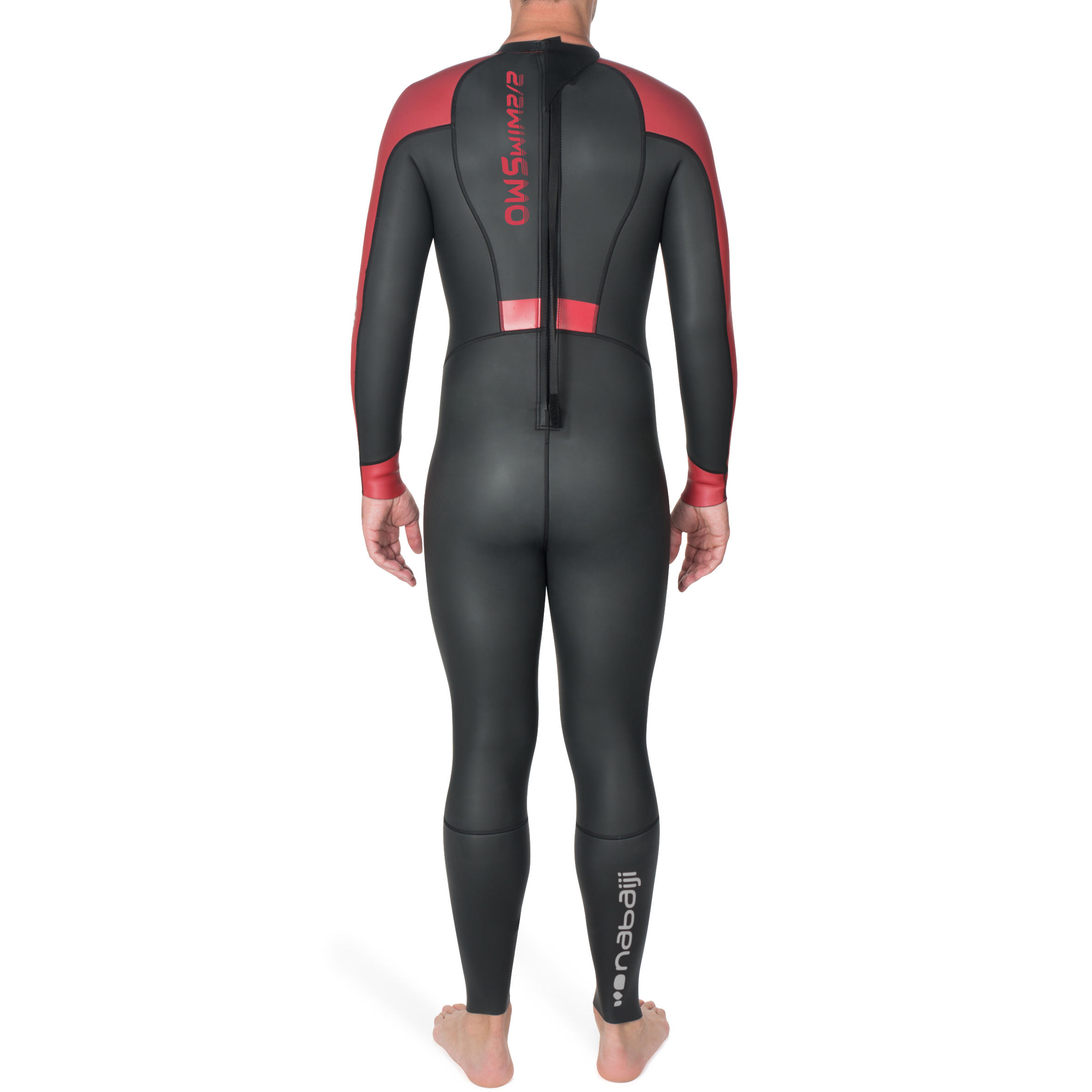 MEN'S OPEN-WATER SWIMMING NEOPRENE GLIDESKIN WETSUIT OWS 2/2 mm 4/10