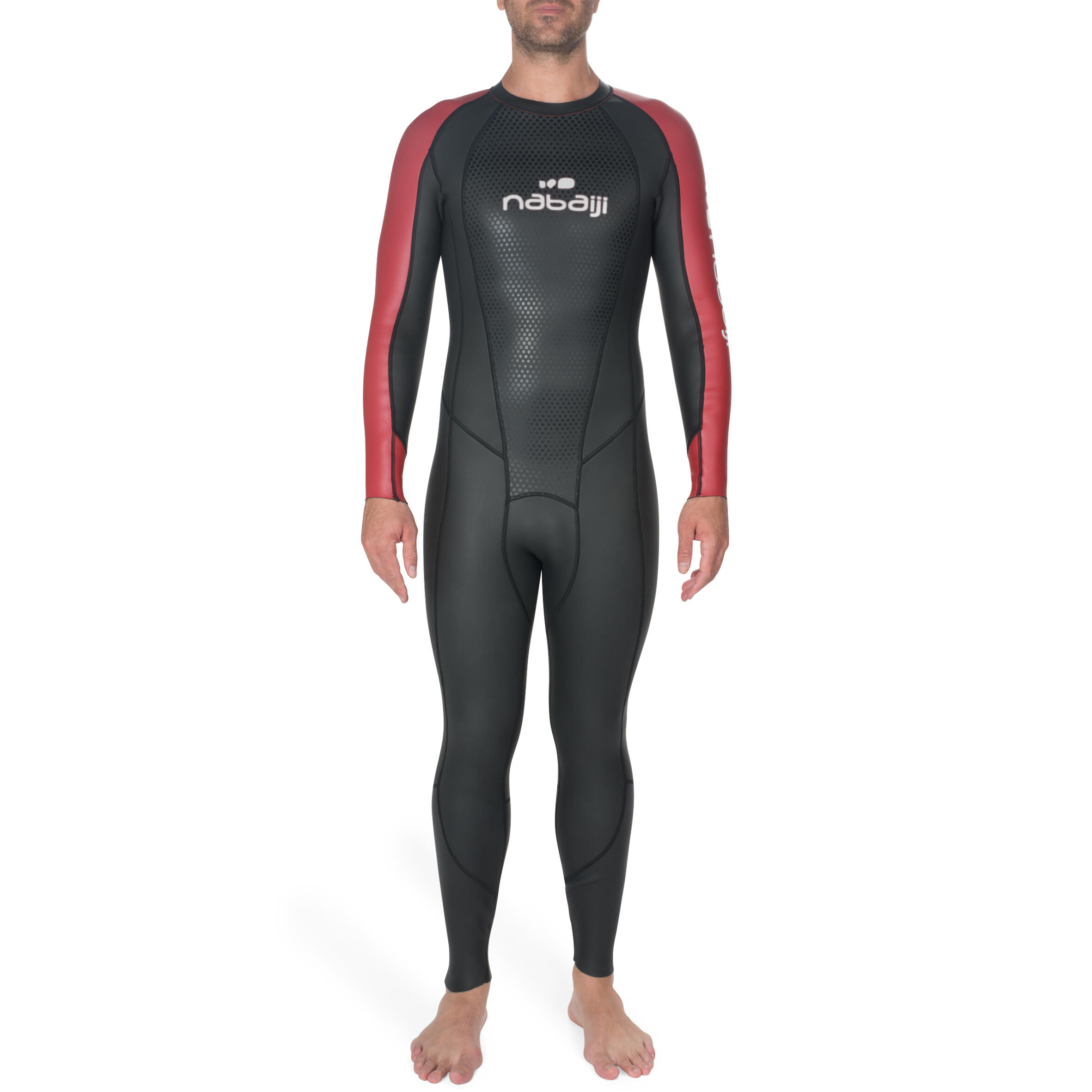 MEN'S OPEN-WATER SWIMMING NEOPRENE GLIDESKIN WETSUIT OWS 2/2 mm 3/10