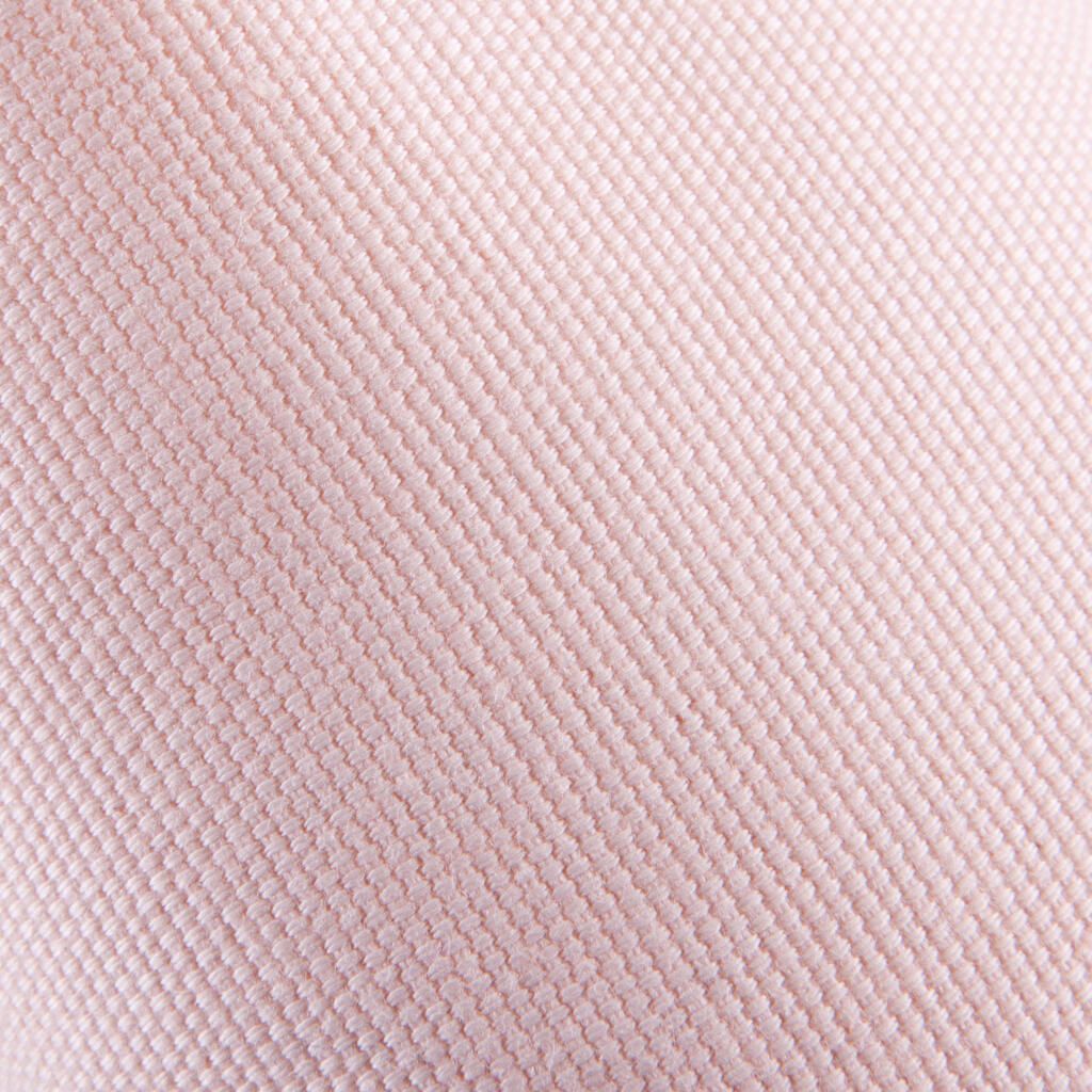 Split-Sole Canvas Demi-Pointe Shoes - Salmon Pink