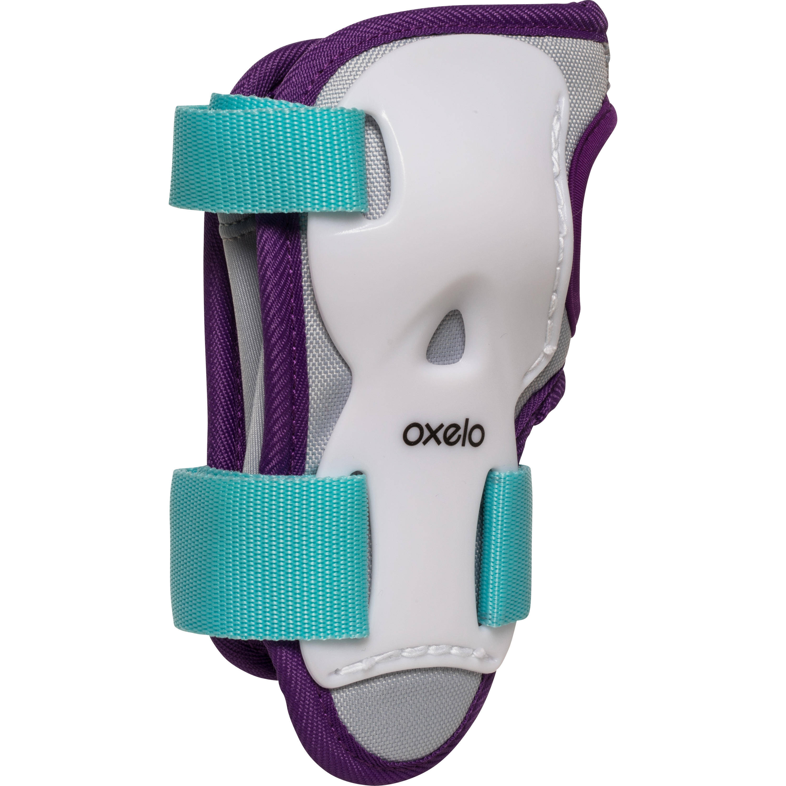 Kids' Inline Skate Protectors Play - White/Turquoise -  4