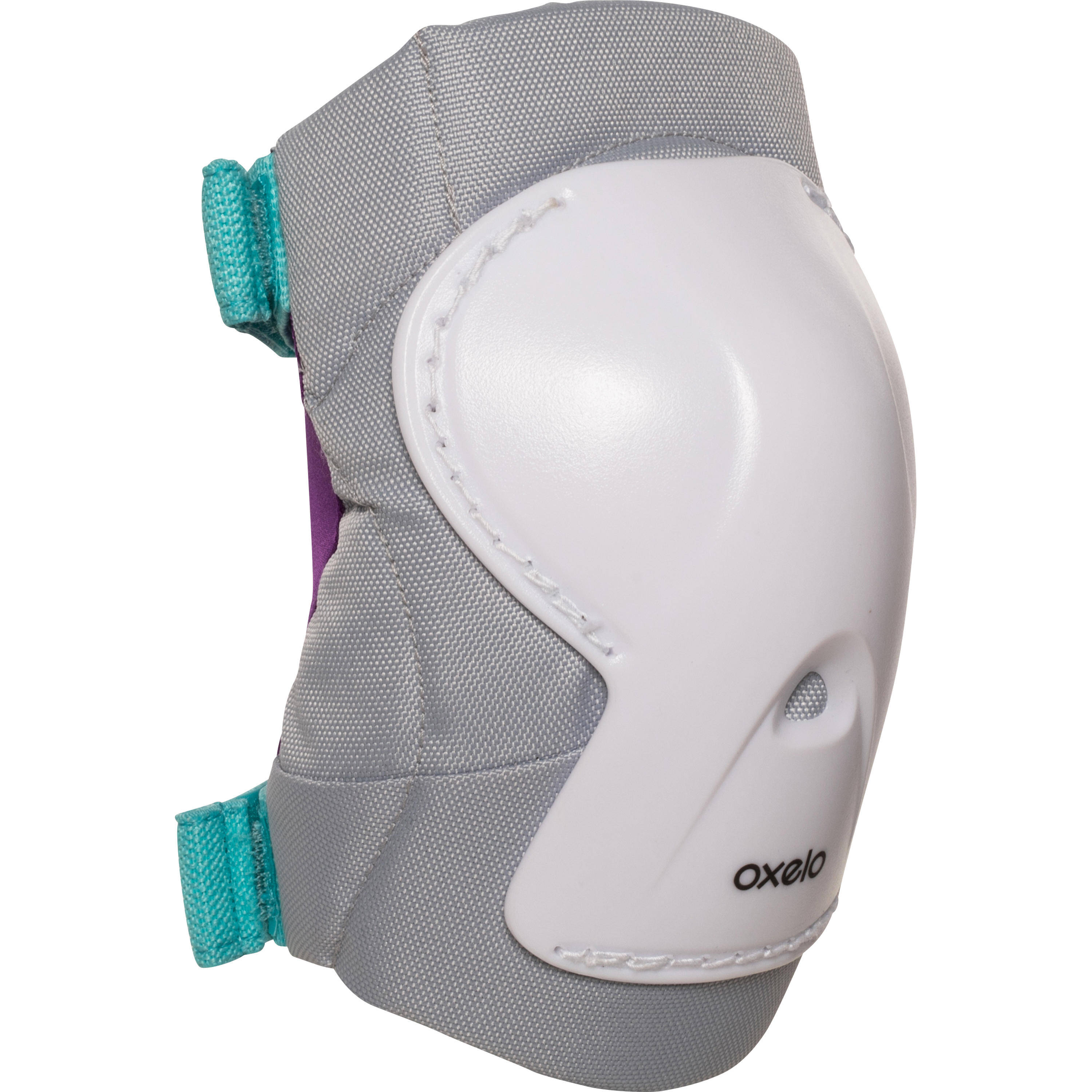 Kids' Inline Skate Protectors Play - White/Turquoise -  2