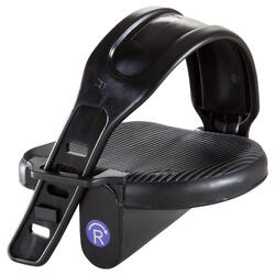 PAIRE DE PEDALES NOIRES STANDARD VELO D APPARTEMENT