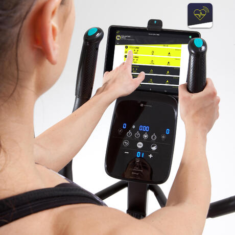 E-Shape + E-Connected* Compatible Cross Trainer | Domyos by Decathlon