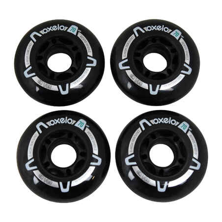 4 Ruedas Patines Niños Oxelo Fit 3 70 mm 80A