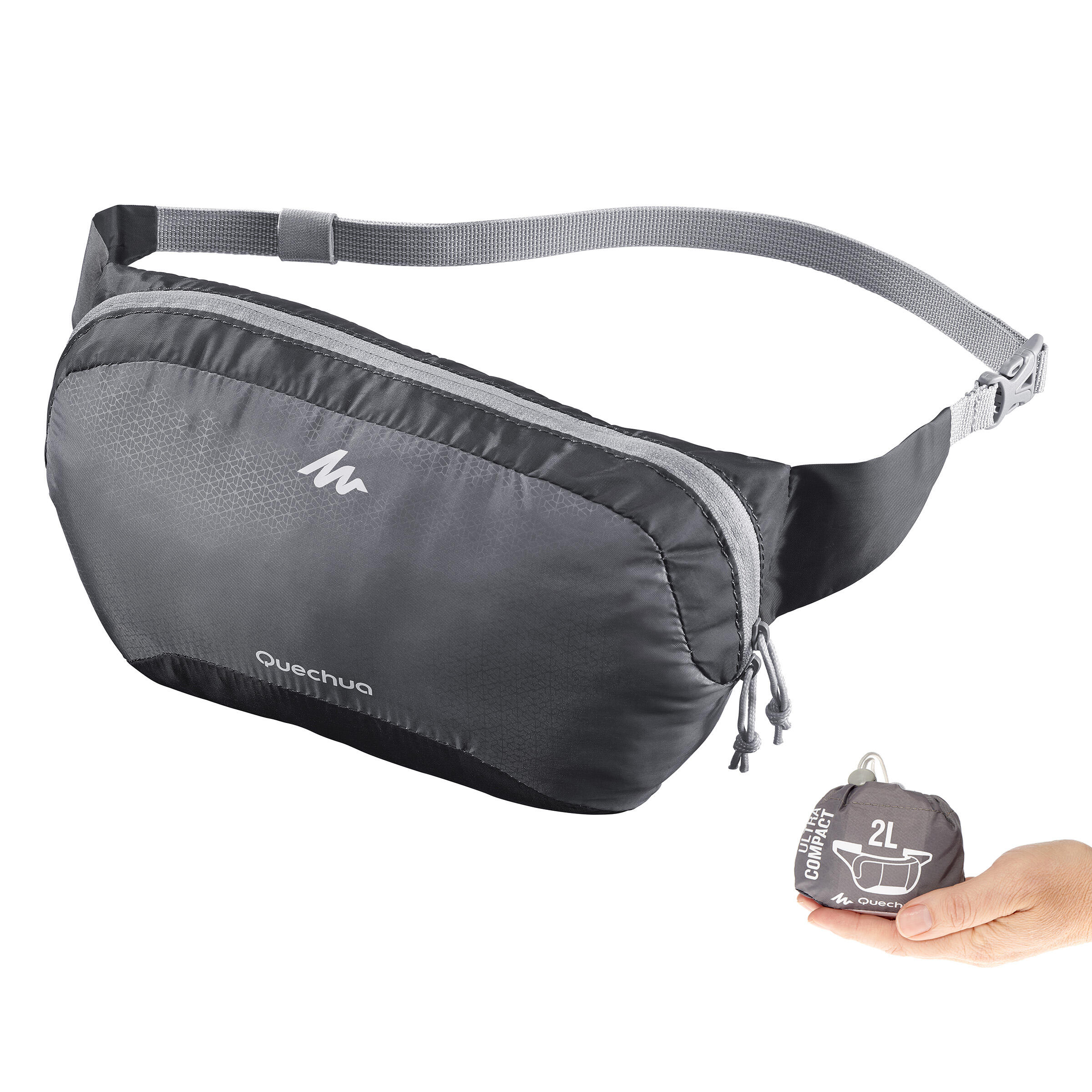 Ultracompact Belt Bag Grey 