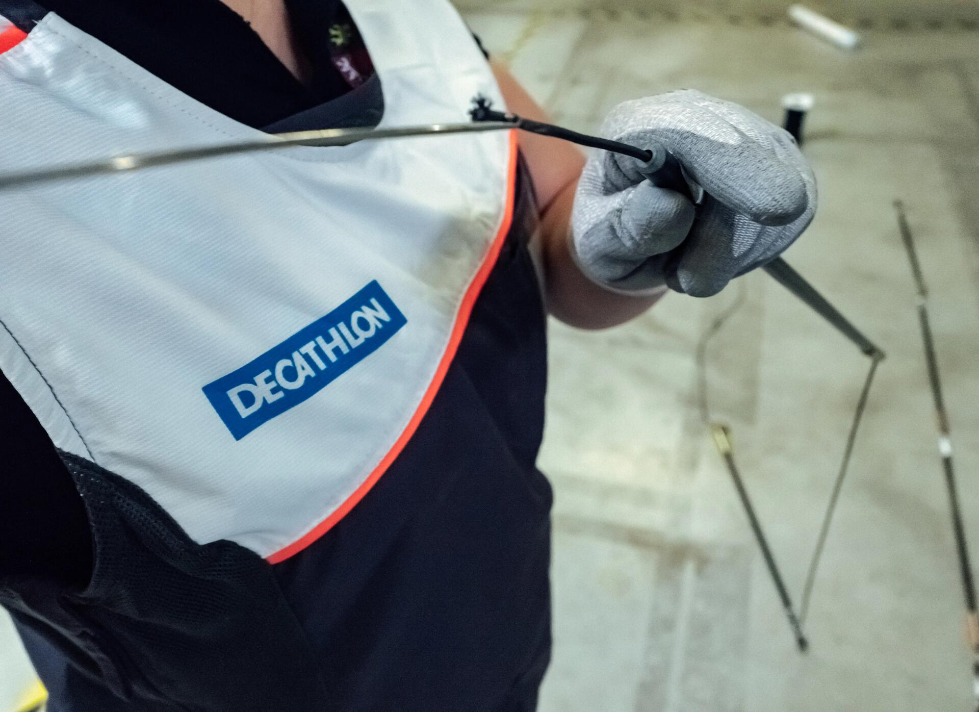 replacing a tent pole elastic