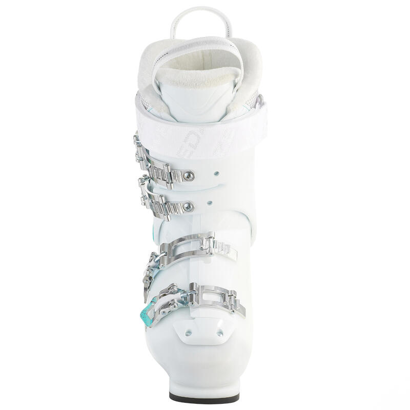 CHAUSSURES DE SKI DE PISTE FEMME WID 500 BLANCHES