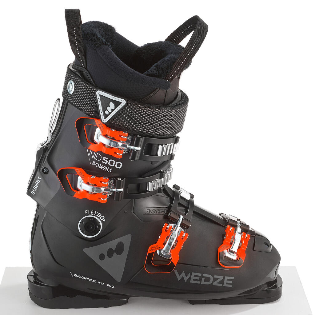 Men's Downhill Ski Boots Wid - Black