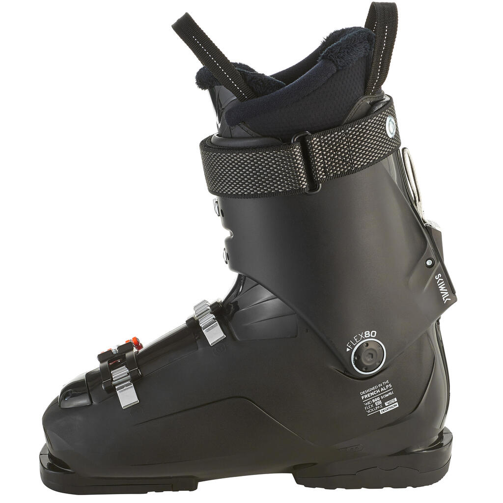 Men's Downhill Ski Boots Wid - Black