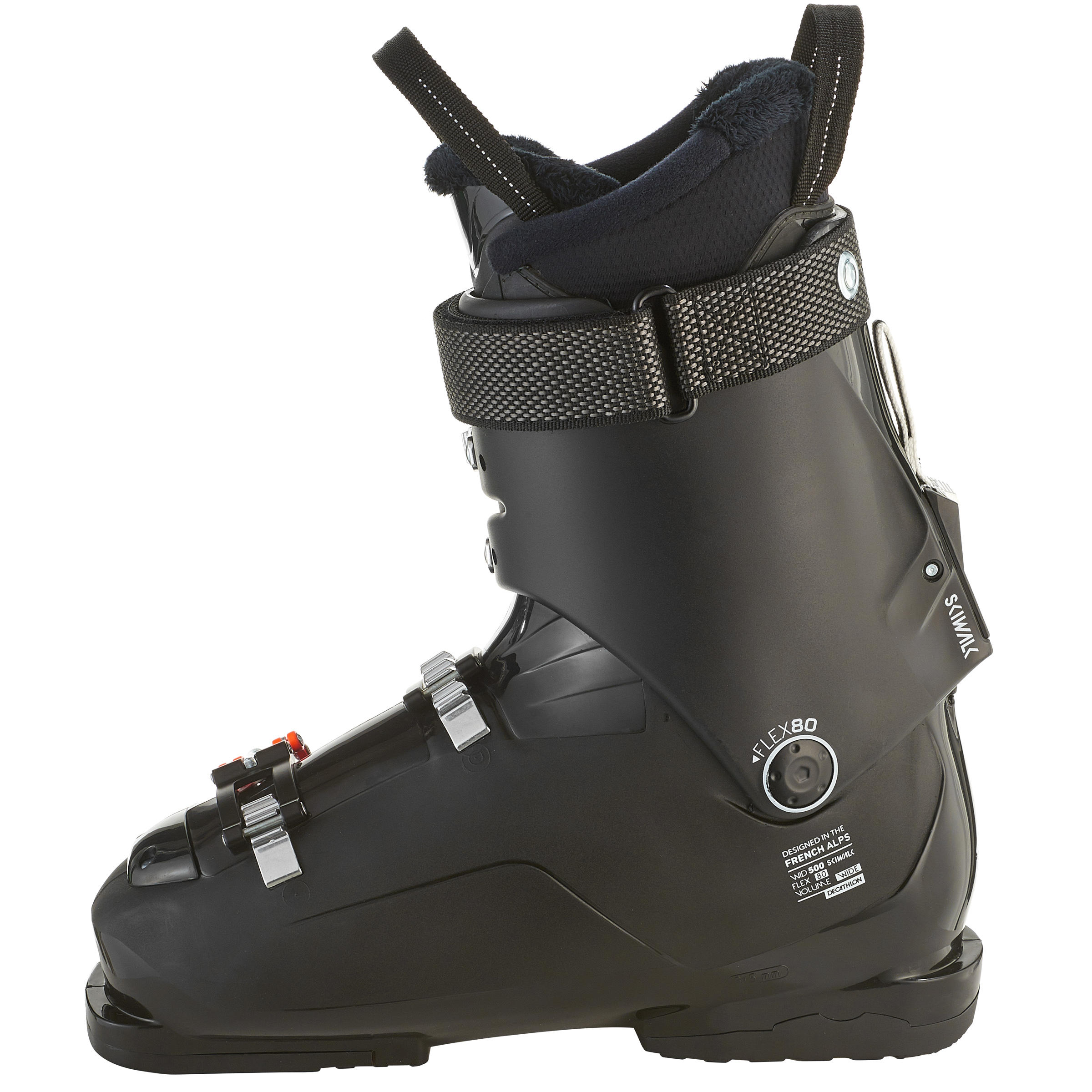 Men's Downhill Ski Boots Wid - Black 8/10