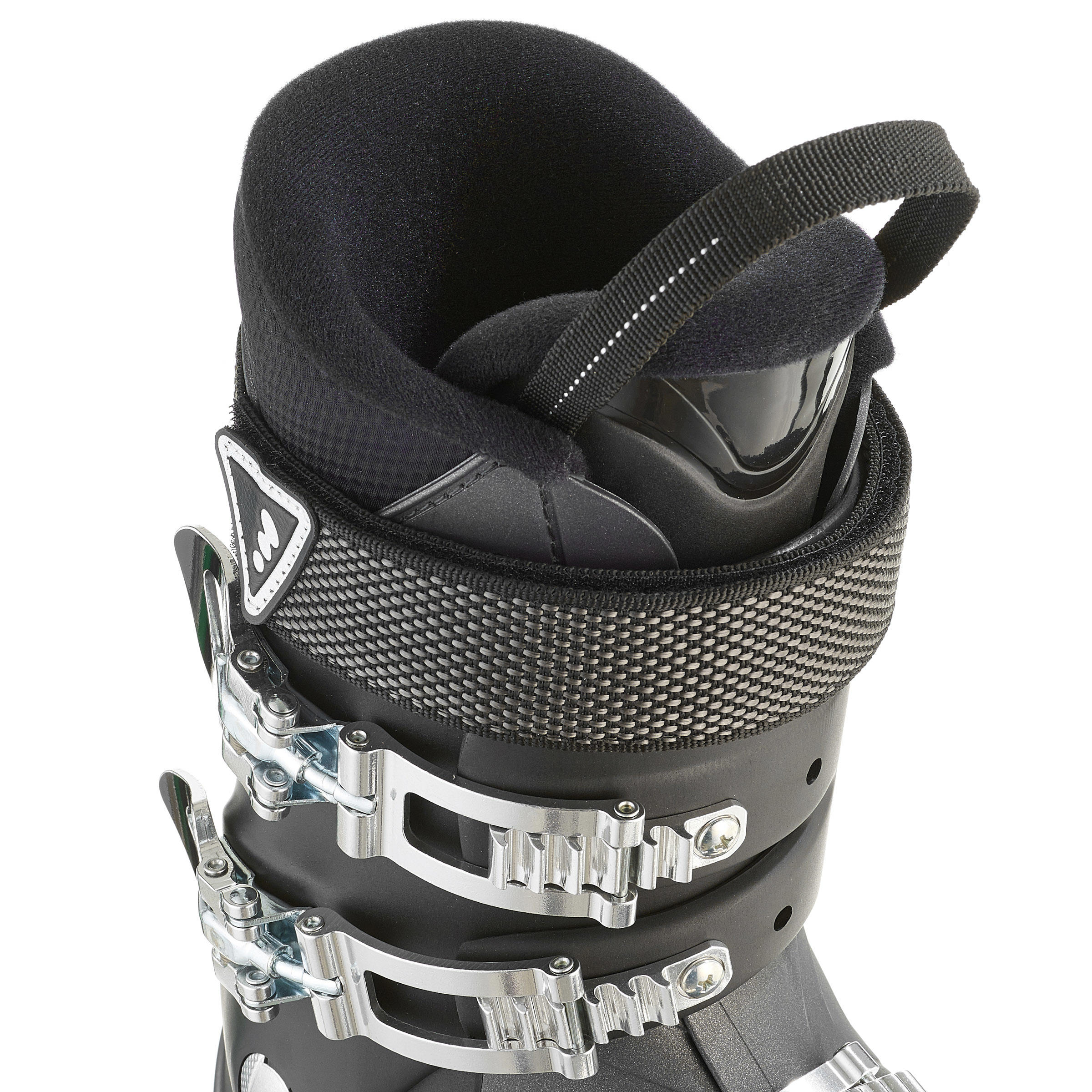Men's Downhill Ski Boots Wid Black 6/10