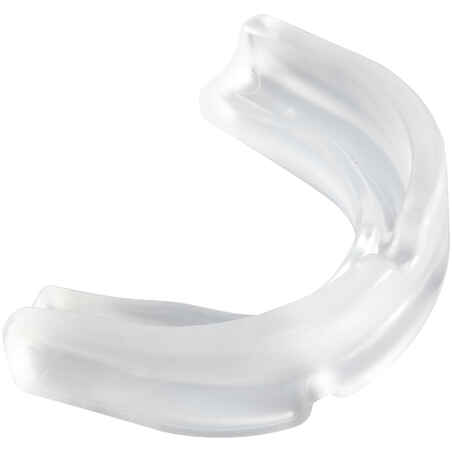 Size M Transparent Rugby Mouthguard R100