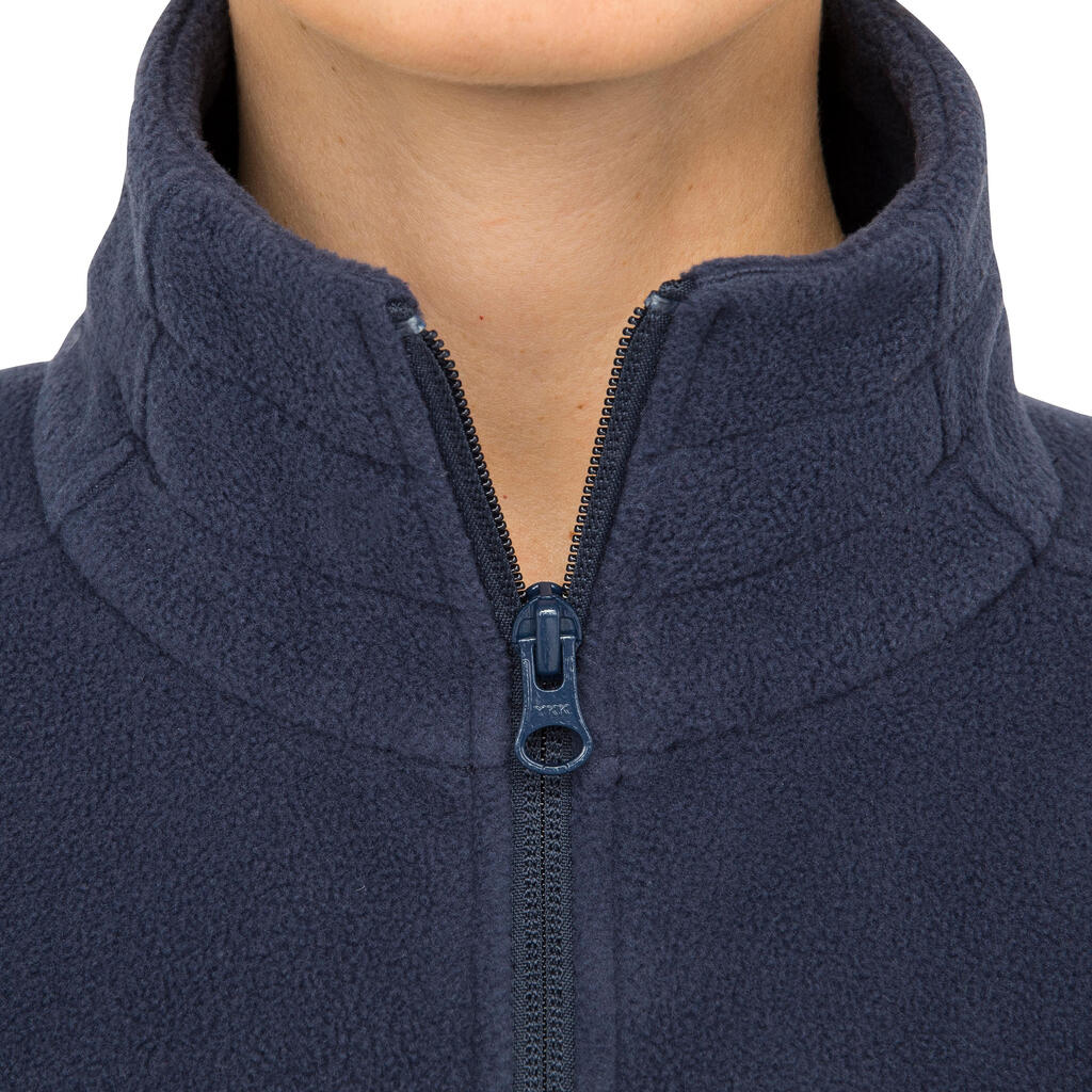 Race Women's Sailing Fleece - Navy Blue / Grey / Mint Green