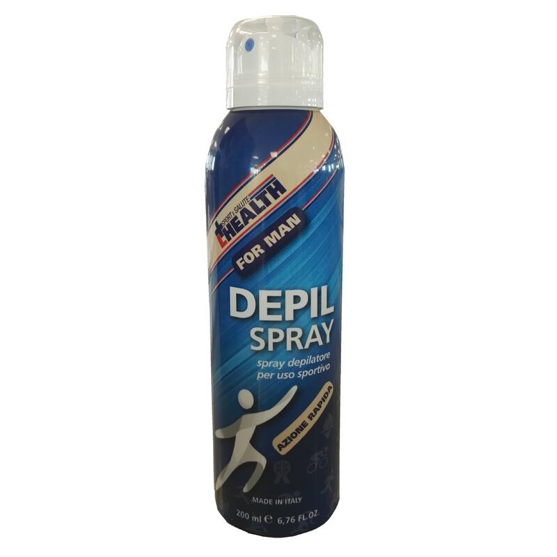Depilspray, spray depilatore per uso sportivo.