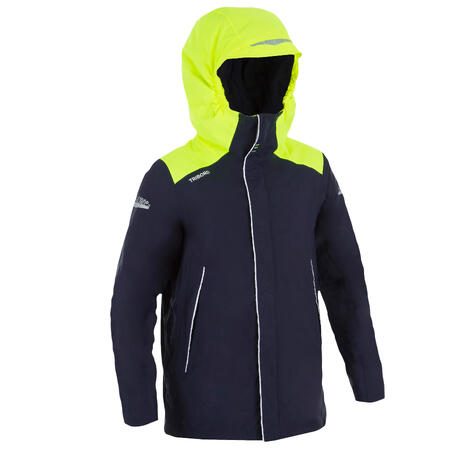 Куртка 100 для вітрильного спорту, для хлопців - Синя/Жовта