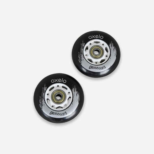 
      76 mm 88 A Waveboard Wheels Twin-Pack - Black
  