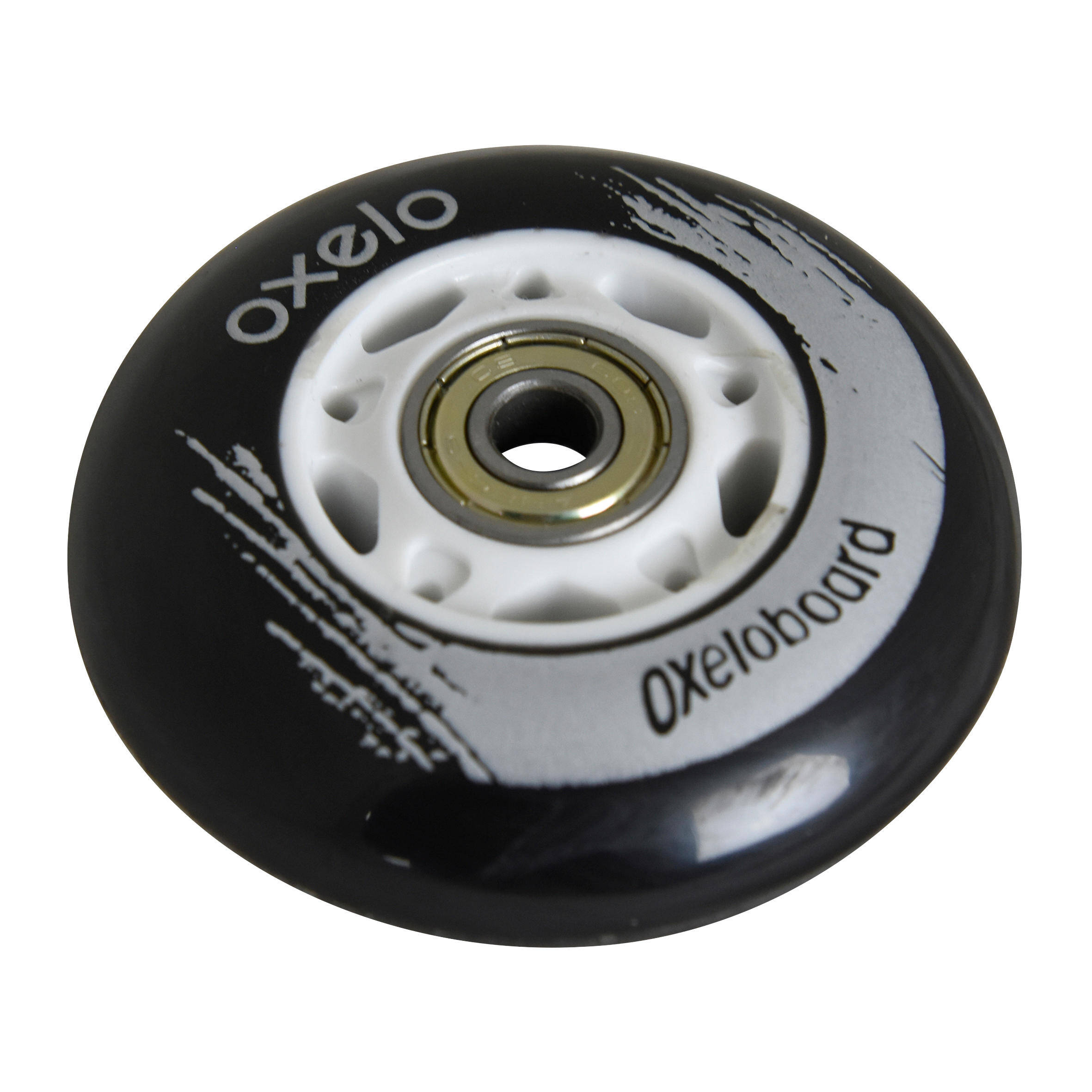 Waveboard Wheels Set of 2 Black -  4