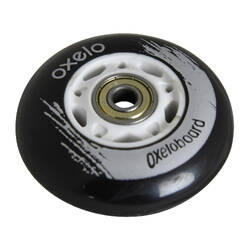 76 mm 88 A Waveboard Wheels Twin-Pack - Black