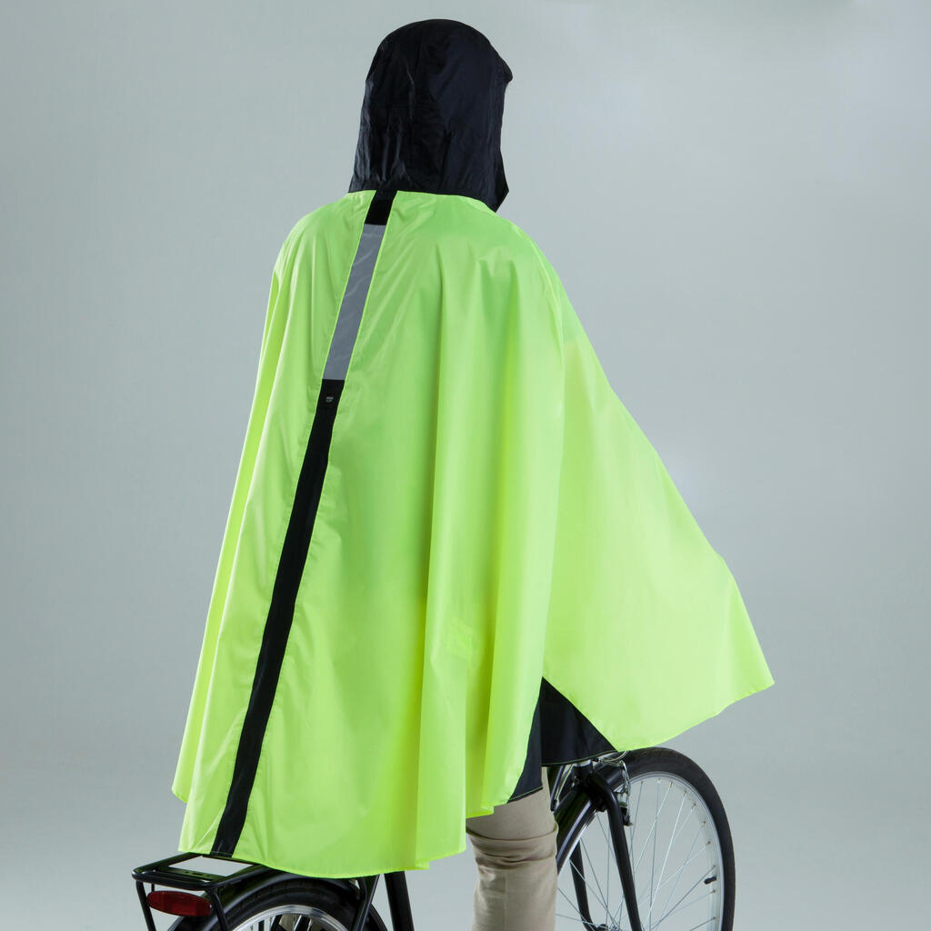 Fahrrad-regenponcho city 500 neongelb