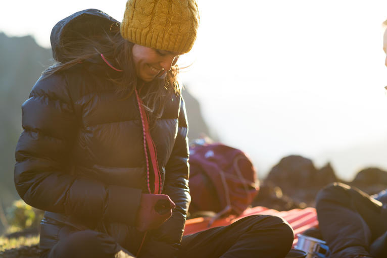 登山時中層注重保暖 登山時中層注重保暖